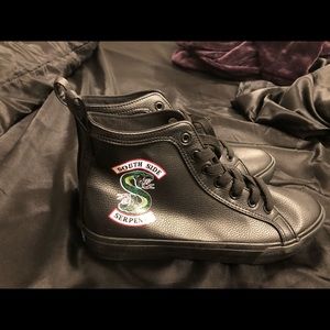 Riverdale south side serpents black high top shoes